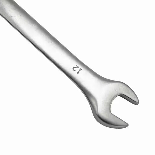 Spanner 12mm Durable Chrome Vanadium Steel Wrench for Precision Tightening and Loosening