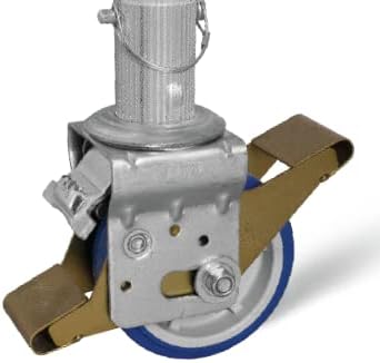 Aluminium Scaffolding Mobile Tower – Lightweight Portable Work Platform (L1.80 x W0.80 x H4.20/3.20/2.20m)