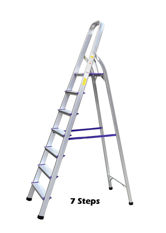 A-Type Heavy Duty Ladder Industrial Aluminum Folding Ladder for Construction, Maintenance Use