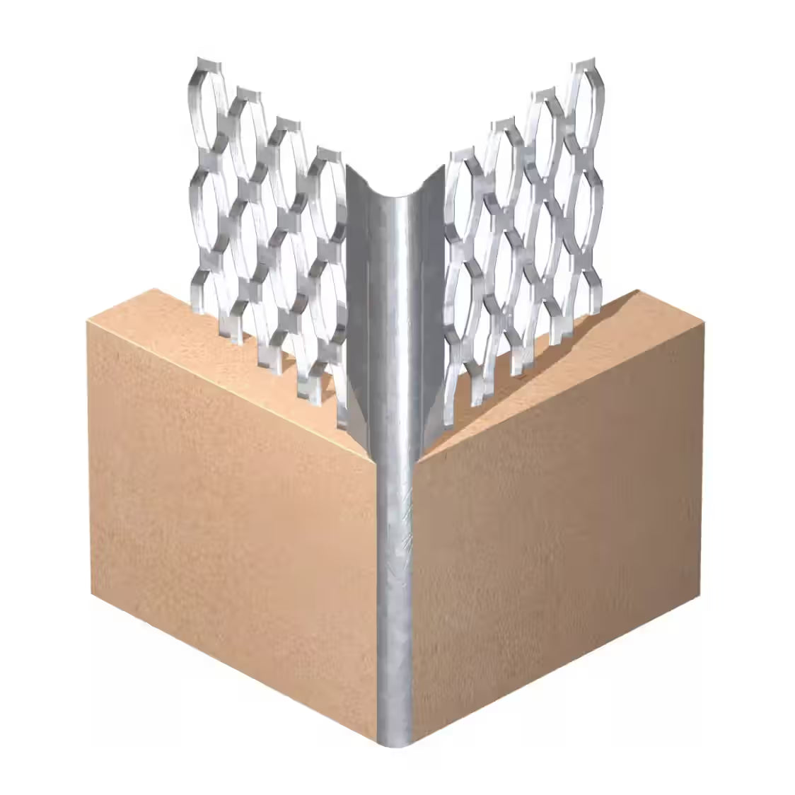 G.I Corner Bead 50 x 50 x 3 mm – Durable Metal Edge Protection for Walls & Corners