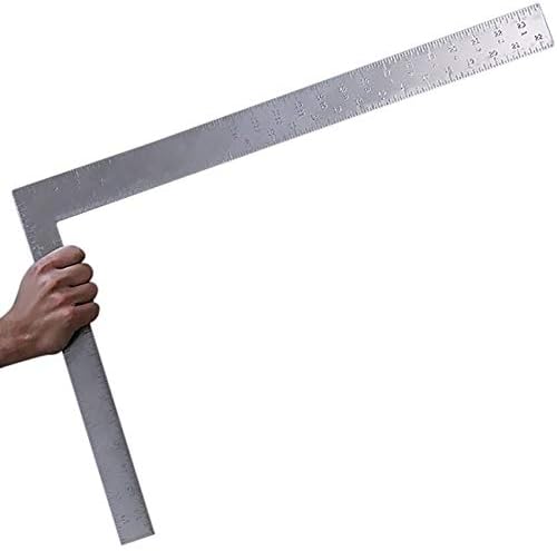 Right Angle Tool – Steel Square for Accurate Construction & Carpentry Measurements
