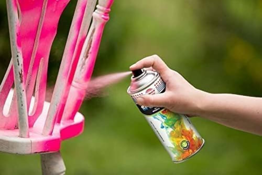 Multi-Color 12PCS Spray Paint – Blue, Green, Red, Yellow, White & Black | Quick-Dry, Long-Lasting Finish for Metal, Wood & Plastic