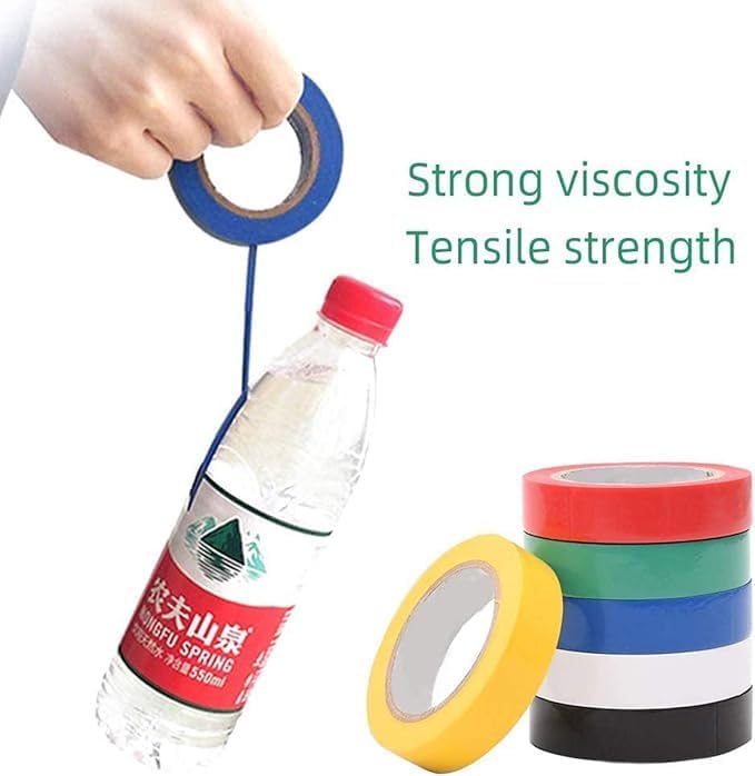 Insulation Tape – 10PCS High-Quality Electrical PVC Tape for Wiring, Repair & Protection