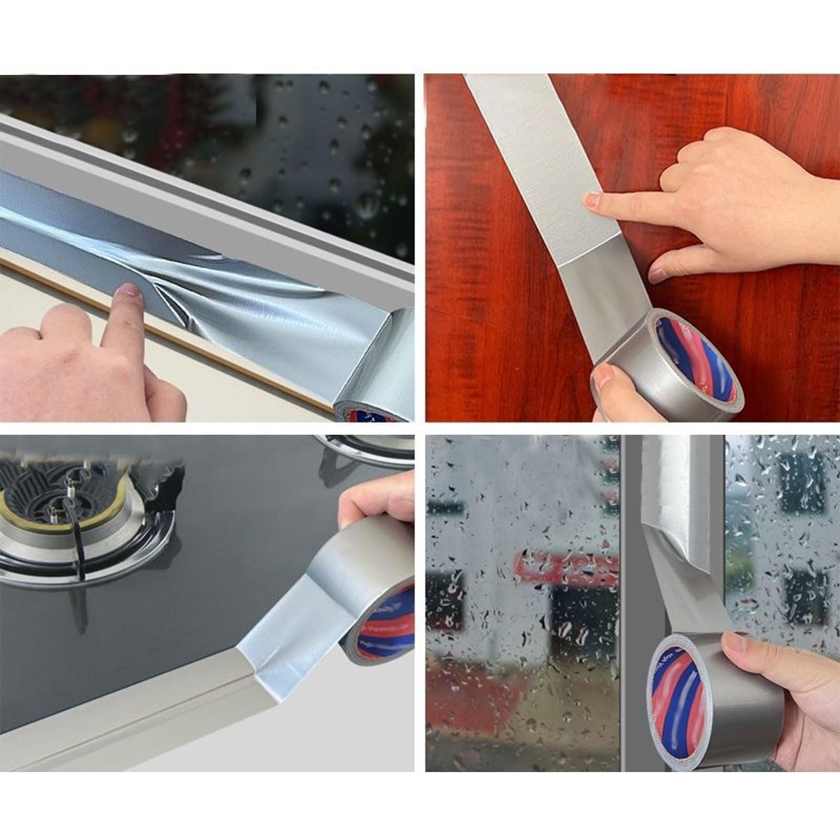 Duct Tape 2" x 12 Yard (24pcs)– Heavy-Duty Waterproof Repair & Sealing Tape for Multi-Purpose Use