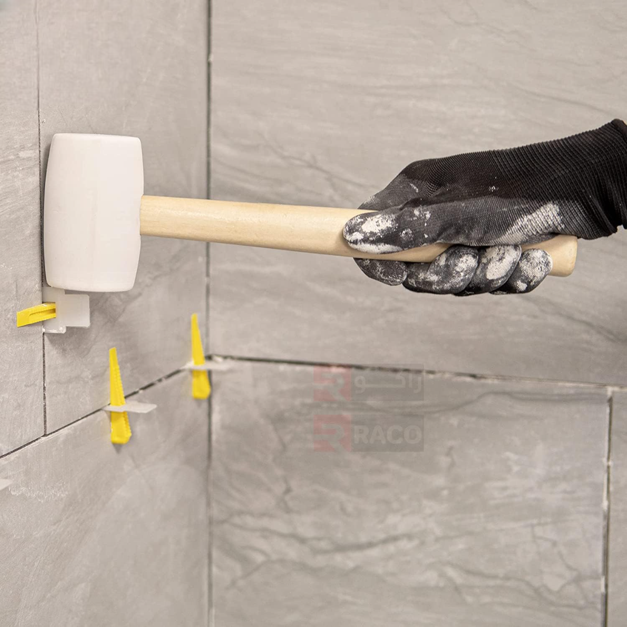 Rubber Hammer – 32 oz Heavy-Duty Soft Strike Mallet