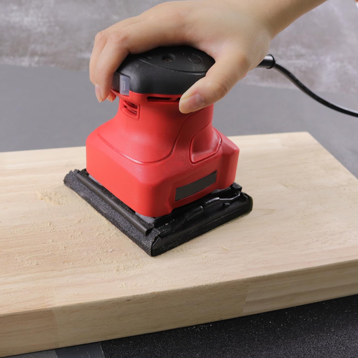 Sandpaper Sheets 9 x 11 Inch,Waterproof Sandpaper Set – 80, 120, 150, 320 Grits | Wet & Dry Abrasive Sheets for Smooth Finishing and Polishing