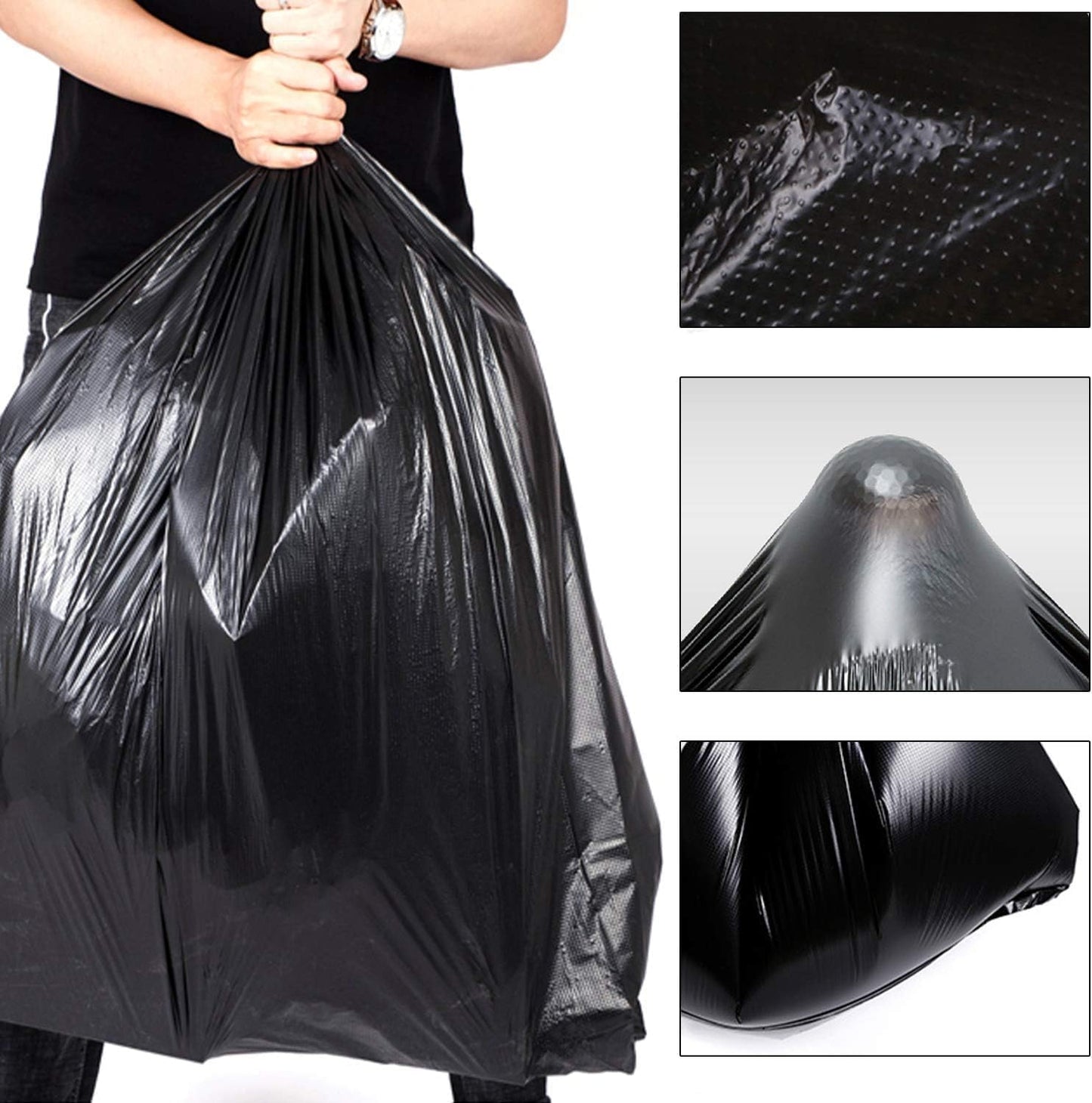 Garbage Bag 95 x 120 cm – (84pcs)Heavy-Duty 14kg Trash & Waste Disposal Bag