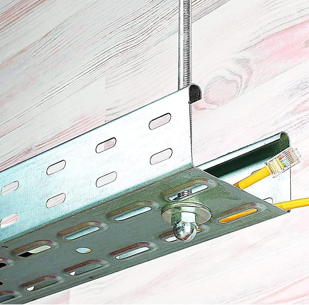 GI Threaded Rod 8mm x 2M –[10pcs] Galvanized Iron Fully Threaded Rod for Construction & Industrial Use