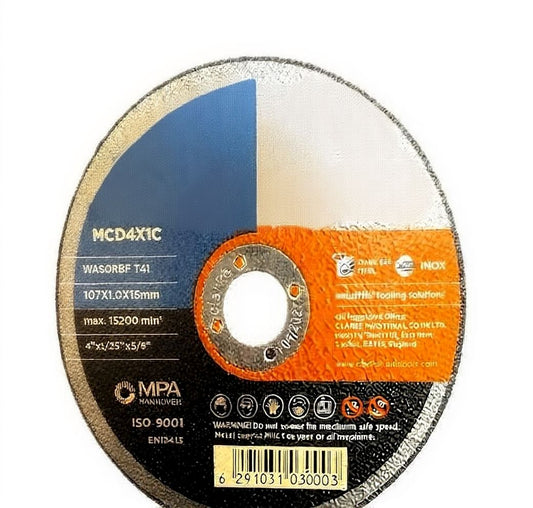 Pack of 12 Steel Cutting Disc 4" – High-Performance Metal & Stainless Steel Cutting Wheels