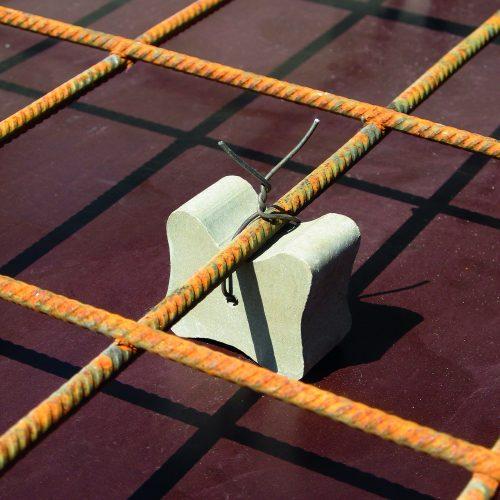 Concrete Spacer 25mm – Durable Rebar & Concrete Positioning Tool