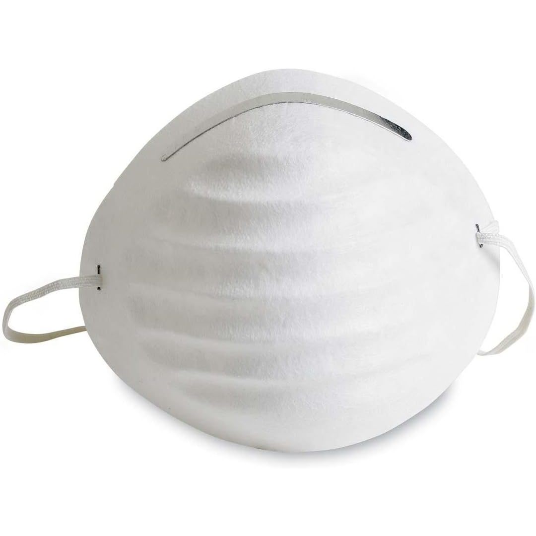 Disposable Dust & Filter Masks – Non-Toxic Face Masks for Cleaning, Construction & Daily Use | 50-Pack Value Set