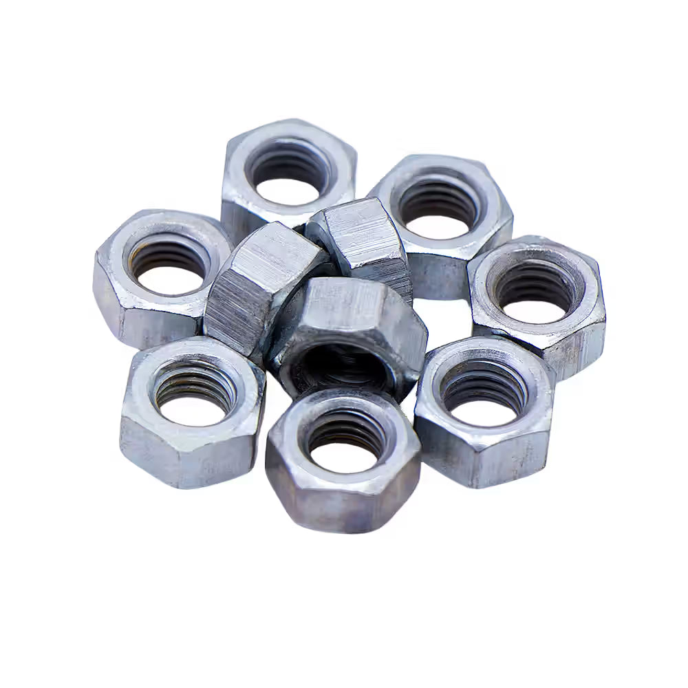 G.I Nuts – Galvanized Iron Hex Nuts for Construction, Electrical & Industrial Use