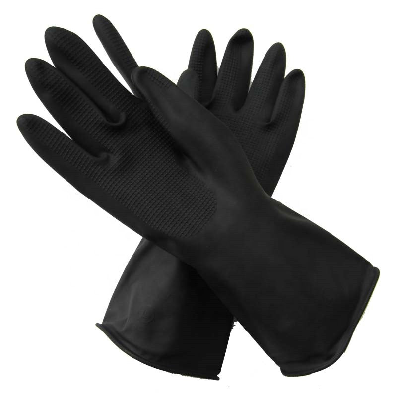 Rubber Hand Gloves – Durable, Waterproof & Reusable Gloves for Cleaning, Kitchen, and Industrial Use