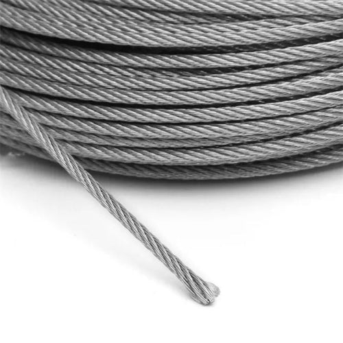 GI Wire Rope 8mm x 80mtr – Heavy-Duty Galvanized Steel Wire Rope for Lifting, Towing & Construction Applications