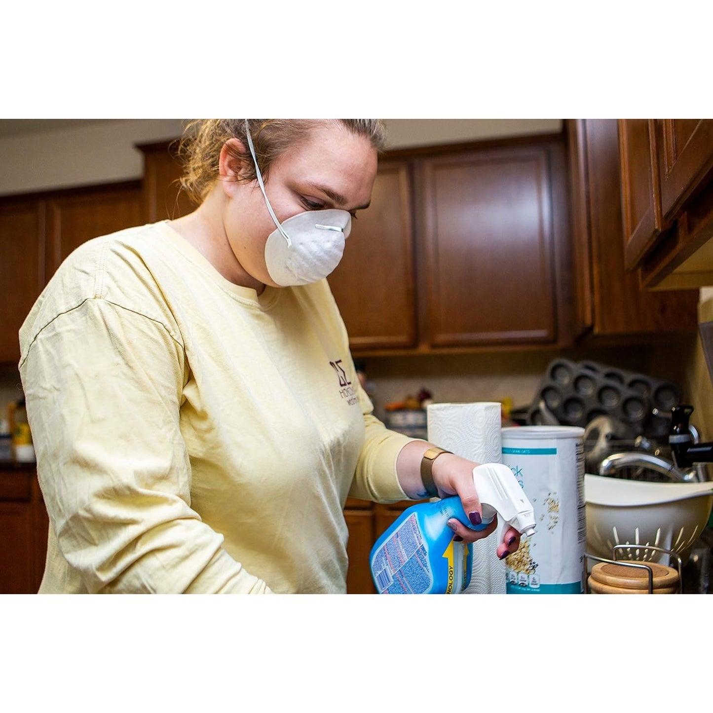 Disposable Dust & Filter Masks –20pkt/ctn  Non-Toxic Face Masks for Cleaning, Construction & Daily Use | 50-Pack Value Set