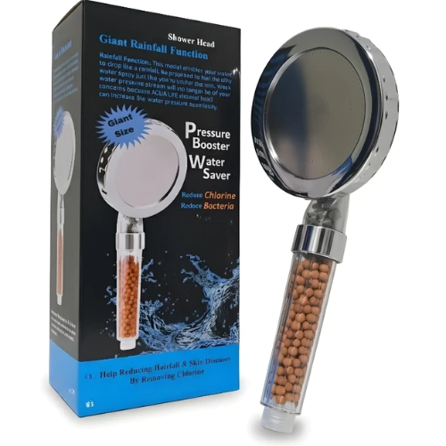 Ionic Shower Head with Filter, Prevents Hair Loss & Moisturizes Skin.