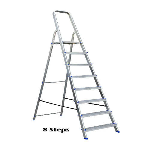 A-Type Heavy Duty Ladder – Industrial Aluminum Folding Ladder for Construction, Maintenance & Home Use