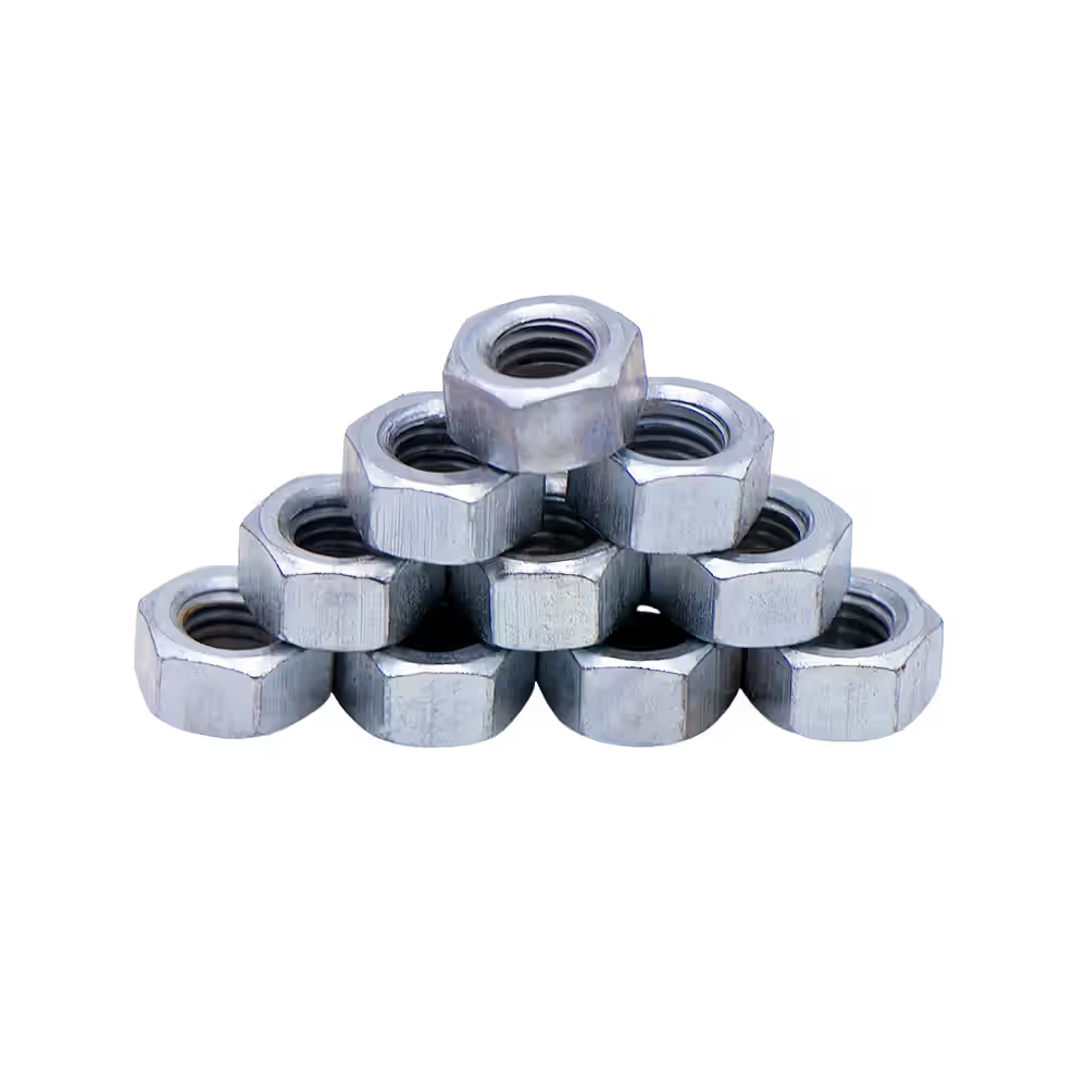 G.I Nuts – Galvanized Iron Hex Nuts for Construction, Electrical & Industrial Use