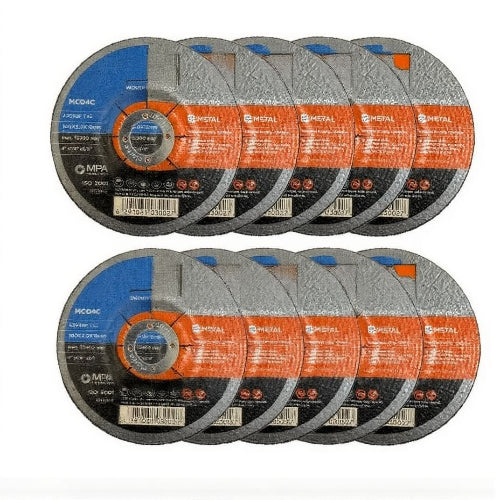 Pack of 12 Steel Cutting Disc 4" – High-Performance Metal & Stainless Steel Cutting Wheels